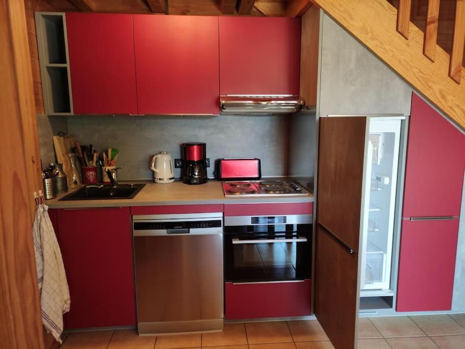 Chalet Savoyard Independant Fontcouverte-la-Toussuire ภายนอก รูปภาพ